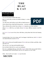 THE Blac K Cat: Secon D