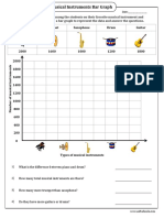 Musical Instruments Bar Graph Worksheet