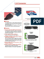 Micro-USB 3.0 Connector: ZX360 Series