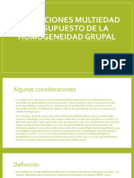 LAS SECCIONES MULTIEDAD Y EL SUPUESTO DE LA HOMOGENEIDAD GRUPAL