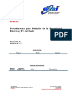 PO-ES-00X Medicion de La Resistividad Electrica y PH Del Suelo