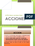 Acciones Derecho Romano PDF