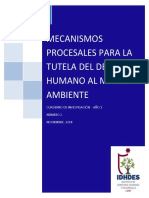 Mecanismos Procesales para la tutela del DH al medio ambiente.pdf