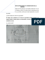 Guía de discusión de problemas de conservación de energía