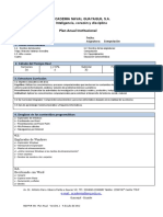 Plan Anual Institucional 4º