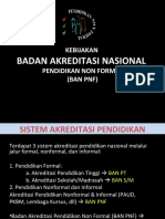 Presentasi Kebijakan BAN PNF 2010