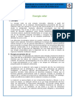 Energía solar: conceptos y aplicaciones