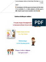 2 - 1re - Documents - Complémentaires - Trousse - Ministère - 25 - Mai