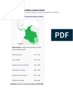 Guerras Civiles y Conflicto Armado Interno