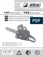 2.75 Cu - in 3.15 Cu - In: Operator'S Instruction Manual Manuel D'Utilisation Et D'Entretien Manual de Instrucciones