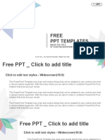 Free PPT Templates: Insert The Title of Your Presentation Here