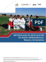 Metodología de Articulación de Redes Empresariales PDF