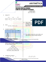 Suma en los números naturales: Ejercicios resueltos de nivel básico a avanzado