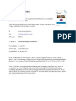 Development of A New Protocol For Rapid Bacterial Identification and Susceptibility Testing Directly From Urine Samples