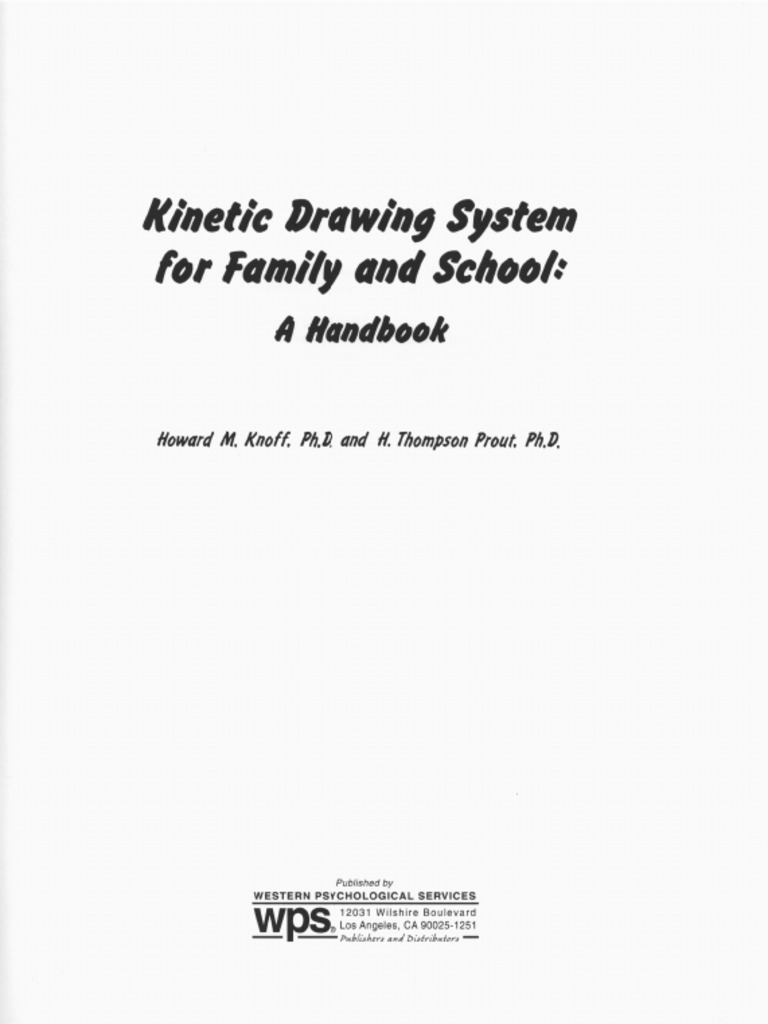 What is family drawing test, Instruction Sheet For The