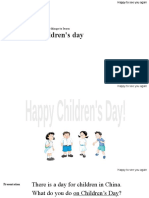 Unit 2 Children's Day: Module 4 More Things To Learn