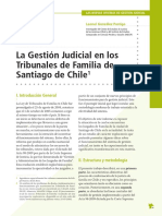 Gestión Judicial en Familia - Chile