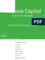 Sequoia Capital: Pitch Deck Template