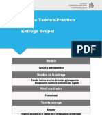 Entregable Costos y Presupustos Escenarios 1-8