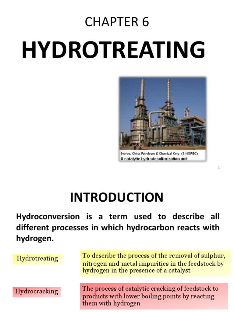 Hydrotreating Processes and Reactions | PDF | Cracking (Chemistry ...