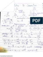 Stability of Carbanion