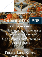 Solemnity of All Saints