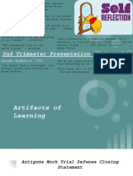2nd trimester presentation of learning