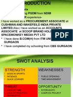 I Am Arjun Khosla - Currently Pursuing PGDM From NDIM - I Hold ONE YEAR Experience-I Have Worked As A PROCUREMENT ASSOCIATE at