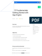 GCP Fundamentals Getting Started With App Engine