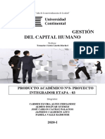 Producto Academico 3 - Gestion Del Capital Humano