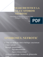 Recomandari dietetice la copilul cu sindrom nefrotic