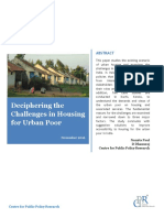Deciphering The Challenges in Housing For Urban Poor PDF