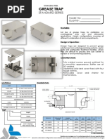 Grease Trap: Standard Series