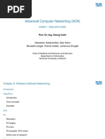 Advanced Computer Networking (Acn) : In2097 - Wise 2019-2020