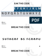 Break The Code: Abcdefghij KLM