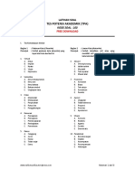 Latihan Soal Tpa PDF