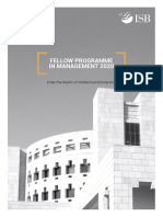 ISB FPM Brochure 2020