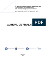 Manual Probatiune - 2017 PDF