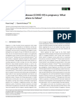 Novel Corona Virus Disease (COVID-19) in Pregnancy - What Clinical Recommendations To Follow? PDF