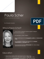 Paula Scher: Graphic Designer Known for Typography