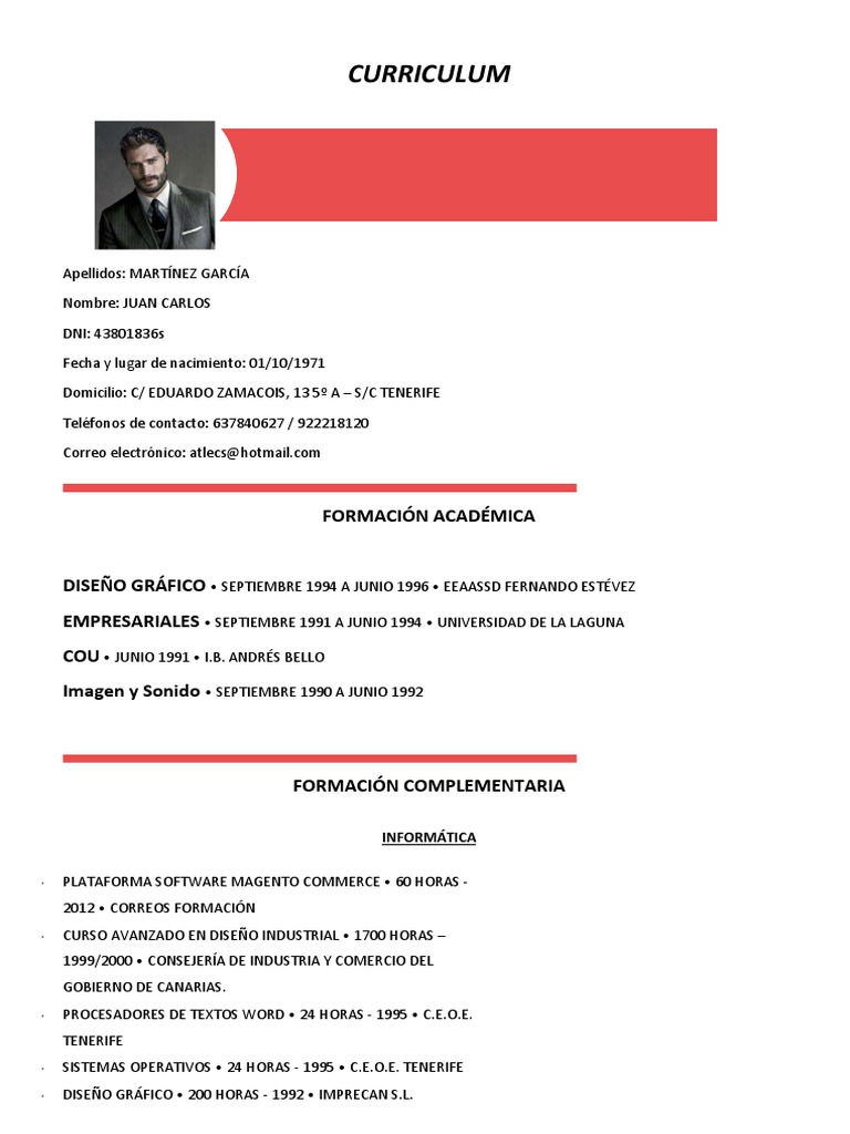 CURRICULUM | PDF | Informática y tecnología de la información | Science