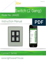 Dimmer Switch (2 Gang) : Instruction Manual