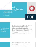 Vehicle Routing Problem Using Genetic Algorithm