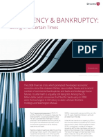 Insolvency & Bankruptcy:: Selling in Uncertain Times