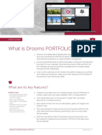 What Is Drooms PORTFOLIO?: What Are Its Key Features?