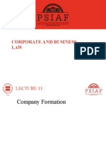 Lecture 11-Corporate and Business Law