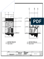 Section Thru B-B Section Thru A-A: SCALE 1:100 MTS SCALE 1:100 MTS