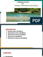 Sundarban Mangrove Destruction and Its Impact: A Presentation ON