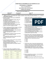 SOAL EVALUASI RISET OPERASI Modul 1-9