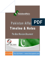 CSS Pakistan Affairs Timeline and Notes.pdf